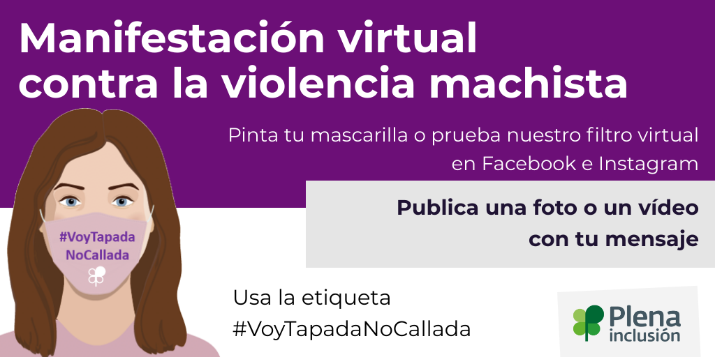 Ir a Participa en la acción reivindicativa online #VoyTapadaNoCallada