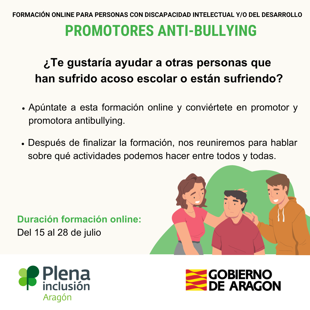 Ir a Promotores antibullying. Formación online