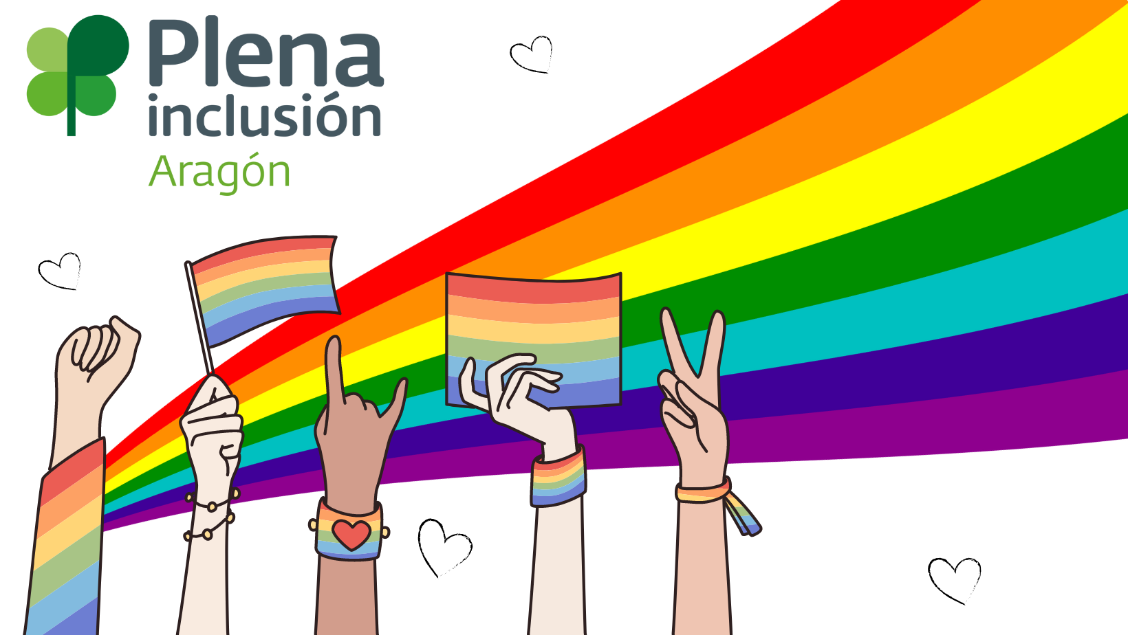Ir a Este Orgullo LGTBIQ+ 2024, celebra la diversidad con Plena inclusión Aragón