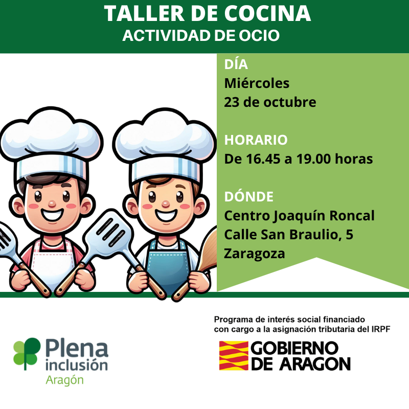 Ir a Ocio. Taller de cocina