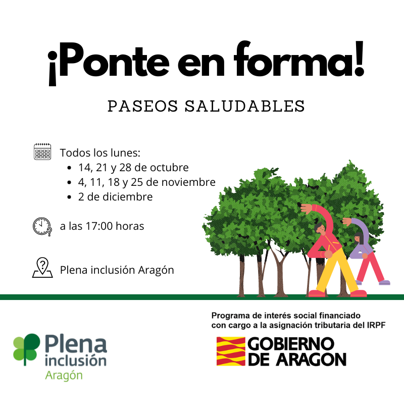 Ir a ¡Ponte en forma! Paseos saludables