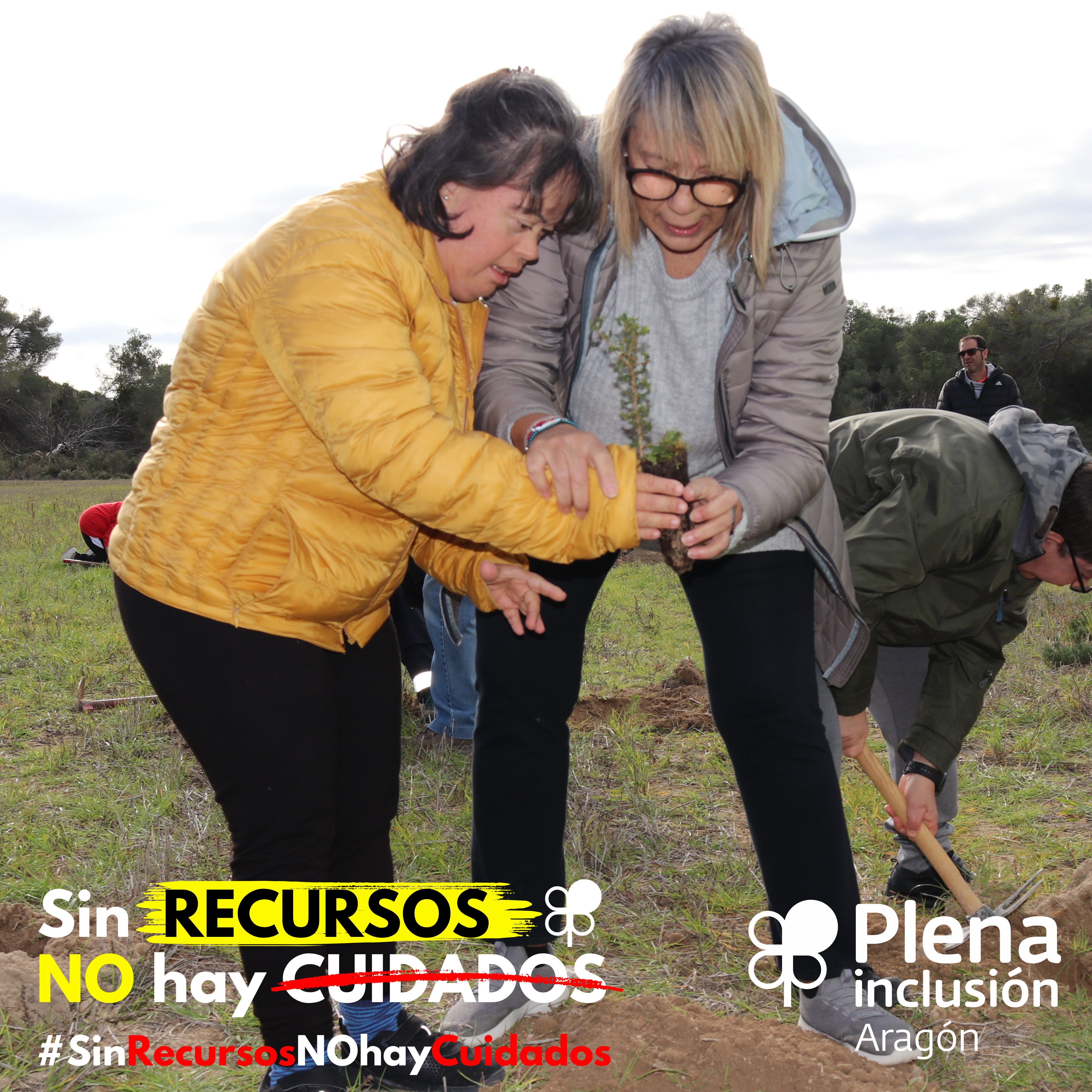 Ir a El movimiento asociativo de Plena inclusión lanza la campaña #SinRecursosNOhaycuidados